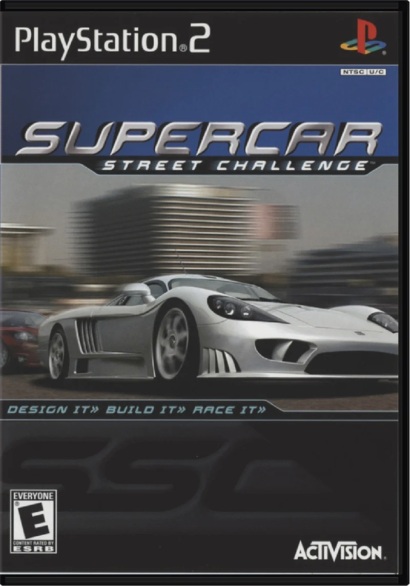 Supercar Street Challenge - Sony PlayStation 2 (PS2)