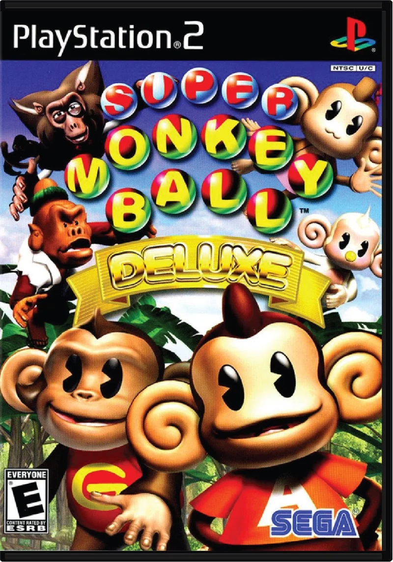 Super Monkey Ball Deluxe - Sony PlayStation 2 (PS2)
