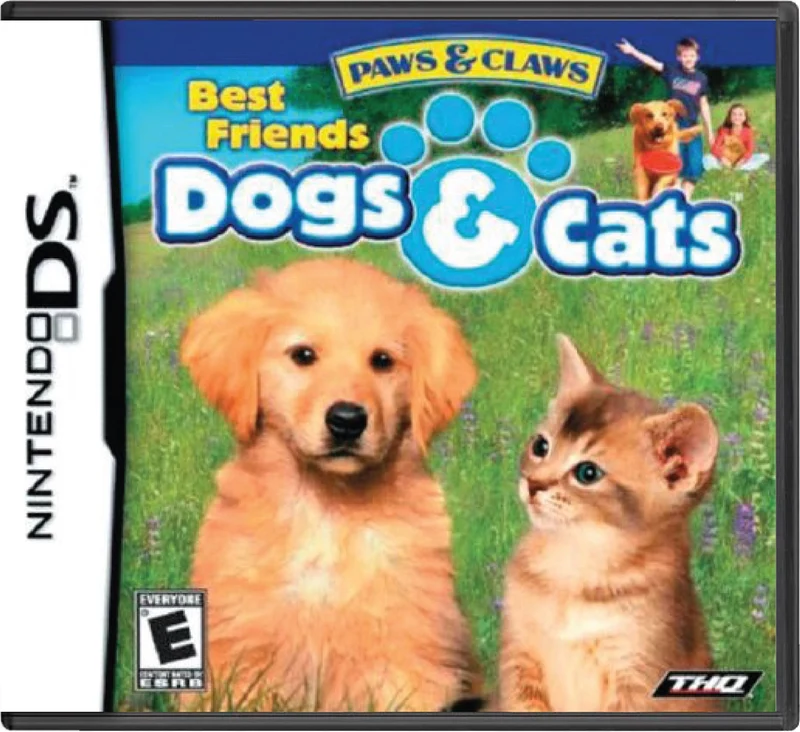 Paws and Claws Dogs and Cats Best Friends - Nintendo DS