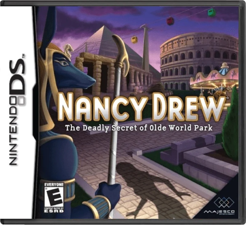 Nancy Drew The Deadly Secret of Old World Park - Nintendo DS