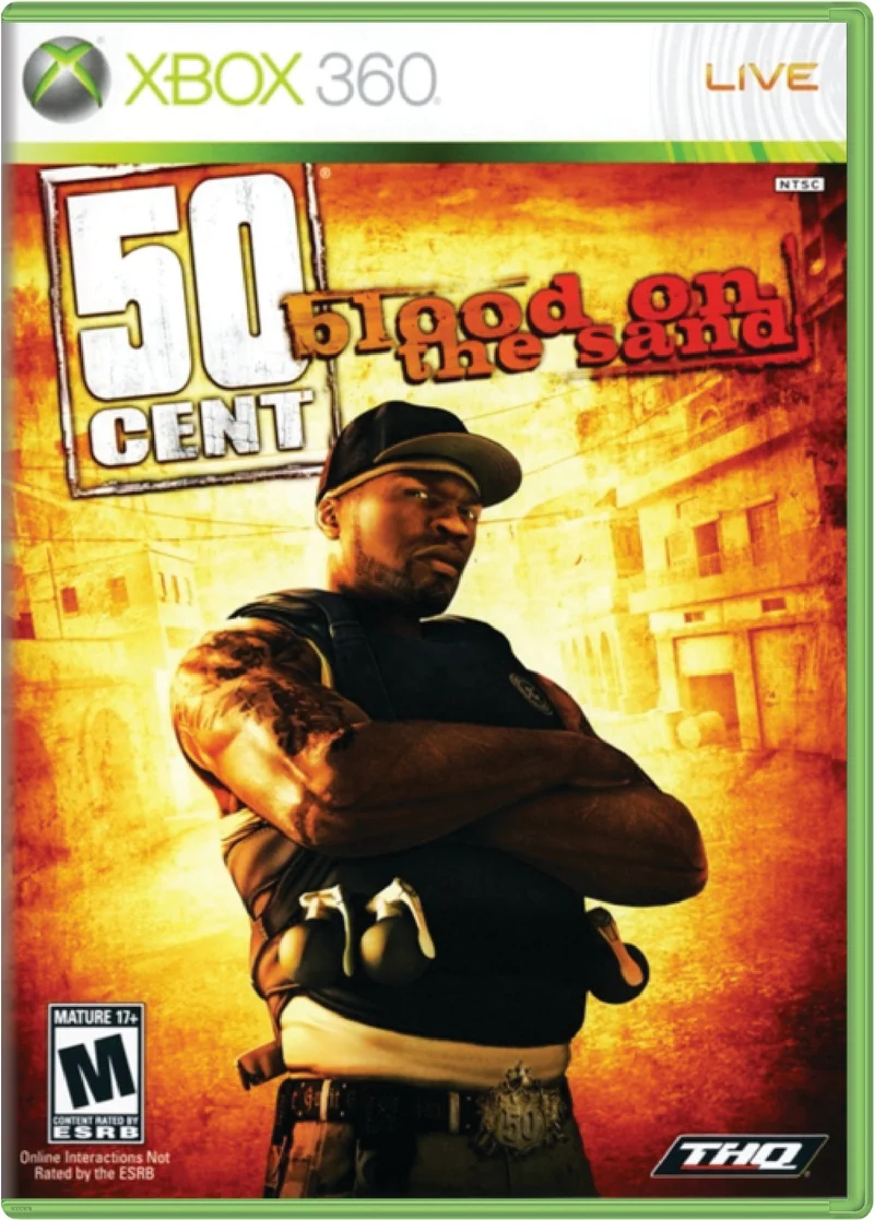 50 Cent Blood on the Sand - Microsoft Xbox 360