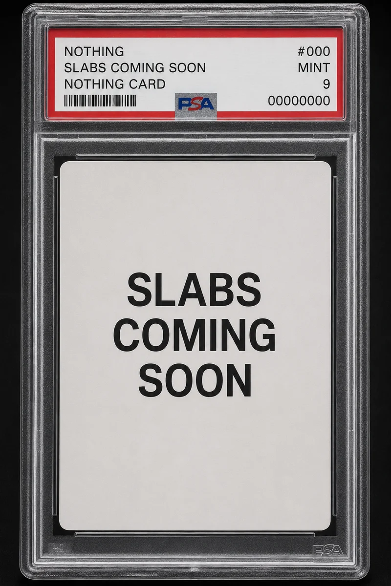 Pokemon Graded Slabs Coming Soon