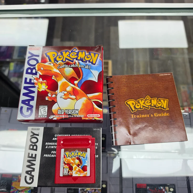 Pokemon Red - Nintendo Game Boy - Complete In Box - #3