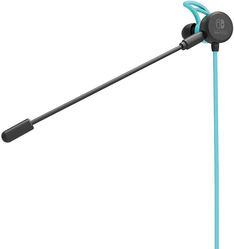 HORI - Nintendo Switch Neon Blue/Red Gaming Earphones