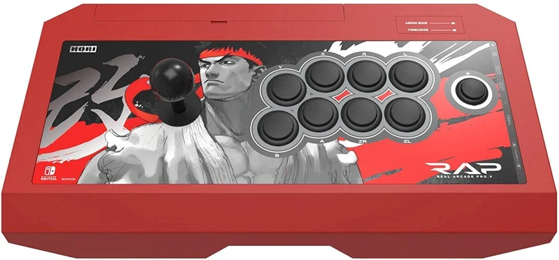 HORI - Nintendo Switch Street Fighter Real Arcade Pro Fighting Stick - Ryu Edition