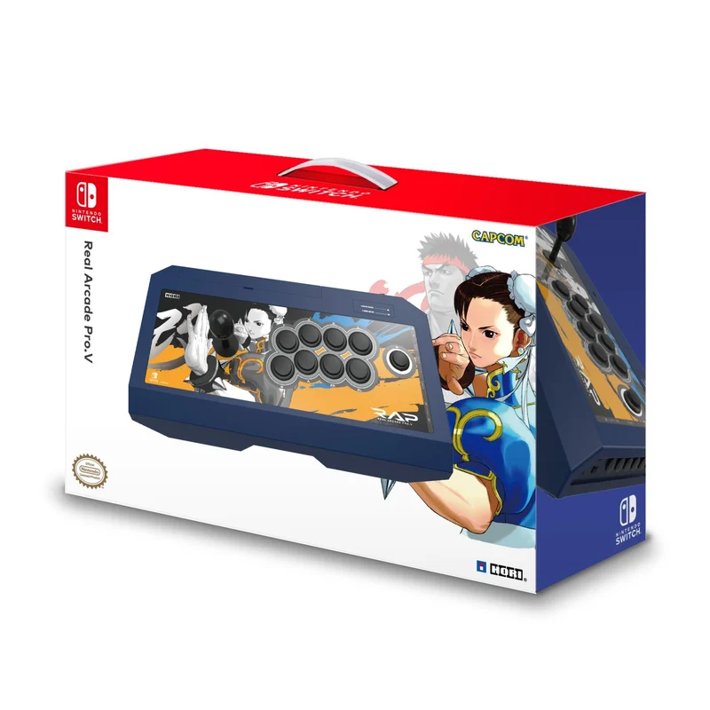 HORI - Nintendo Switch Street Fighter Real Arcade Pro Fighting Stick - Chun-Li Edition