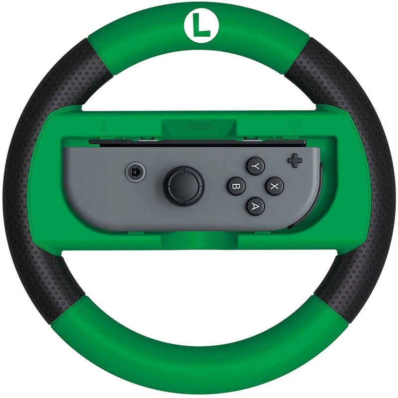 HORI - Nintendo Switch Mario Kart 8 Deluxe Wheel Attachment Luigi Edition