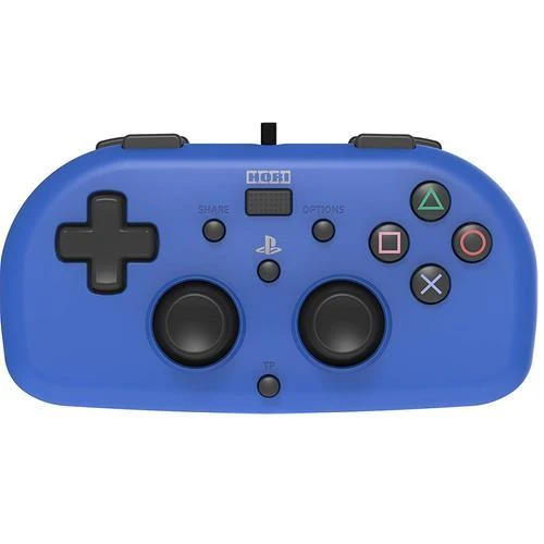 Wired Mini Gamepad for Kids - Officially Licensed (Blue)