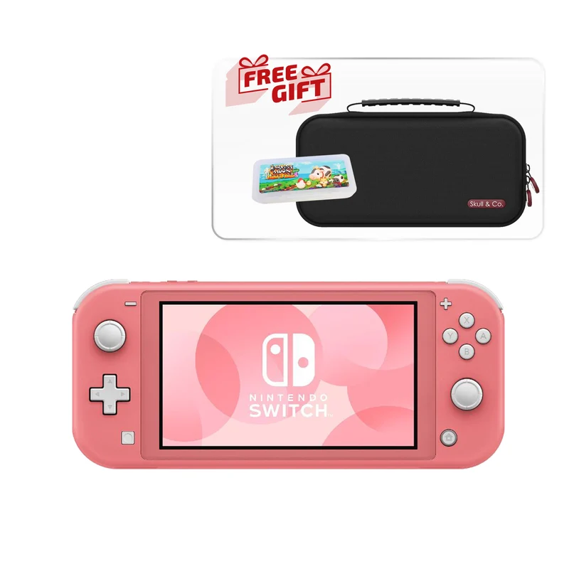 Nintendo Switch Lite Console with Free Gifts (Japan Imported)