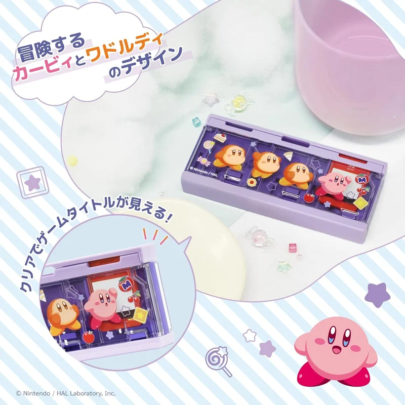 HORI Pop & Go Game Case 6 for Nintendo Switch 2 [Kirby & Waddle Dee]