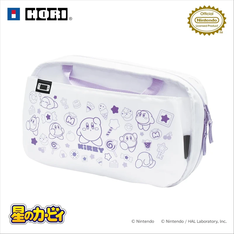 HORI Reversible Travel Pouch for Nintendo Switch 2 [Kirby & Waddle Dee]