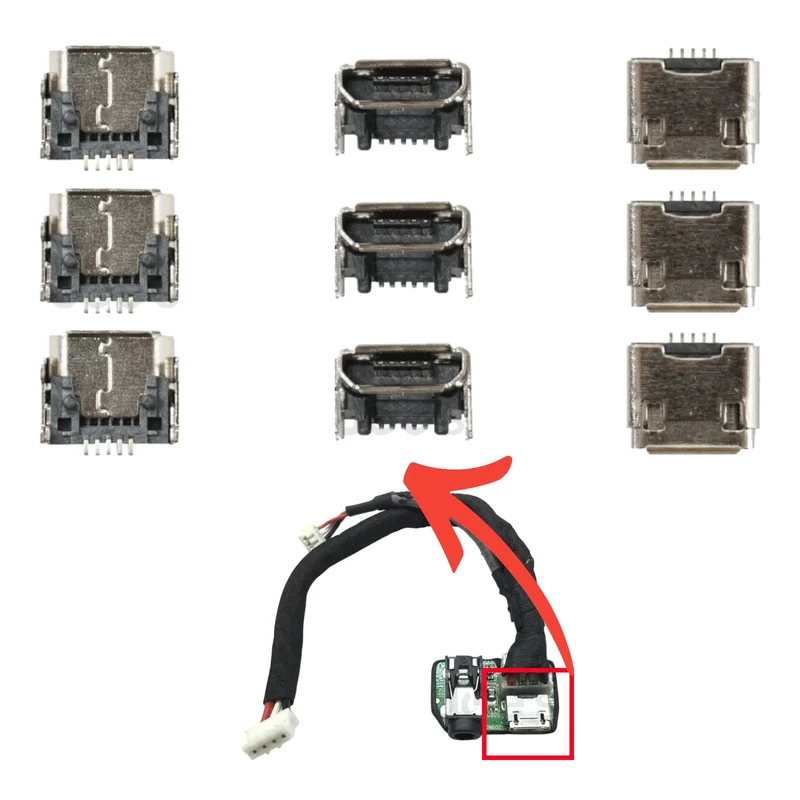 JBL Flip 3 Charger Port Micro Replacement USB Connector - Parts