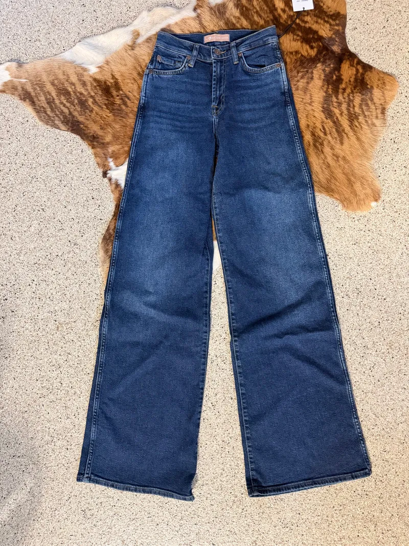 7FAM Luxe Vintage Wide Leg - 34” inseam