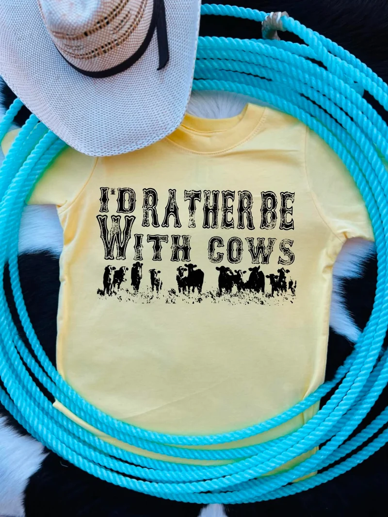 I’d Rather Be With Cows