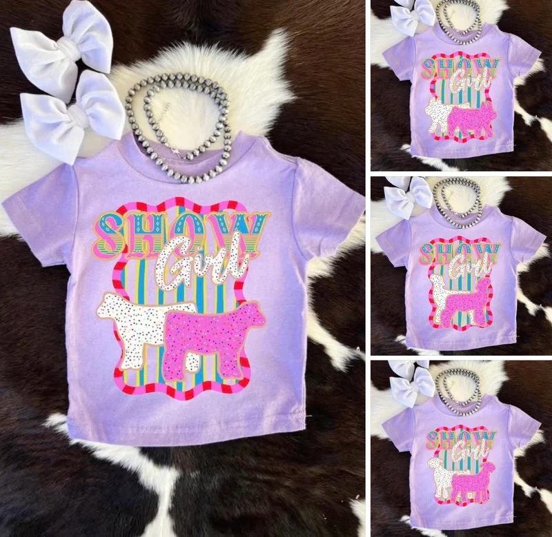Purple Showgirl Lamb Tee