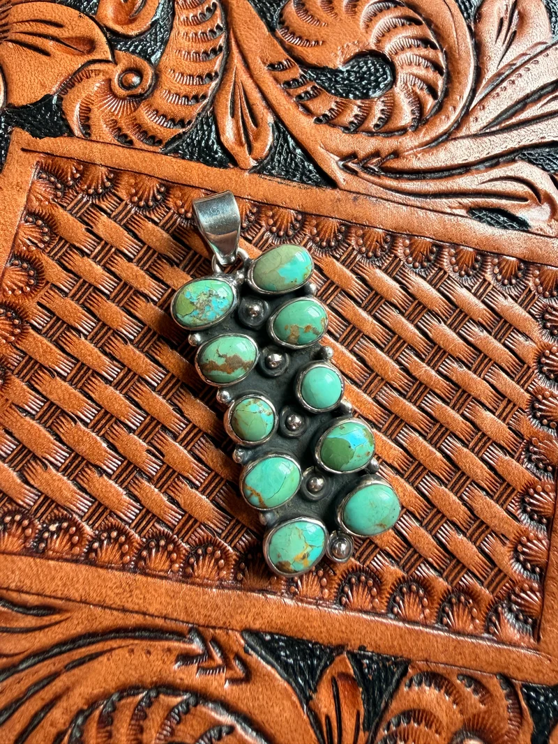 Kingman Turquoise Pendant
