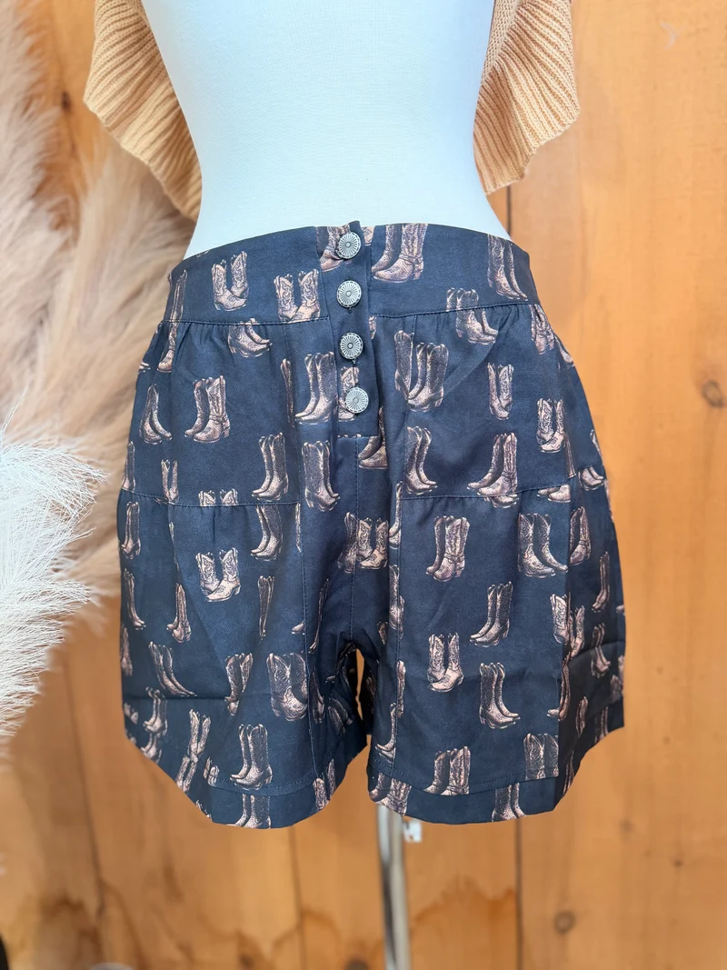 Fancy Boots Shorts
