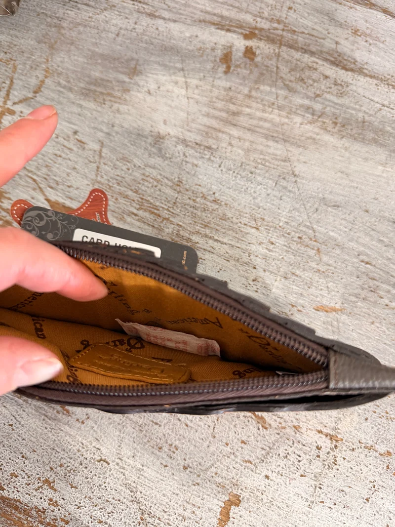 Hand Tooled Leather Wallet