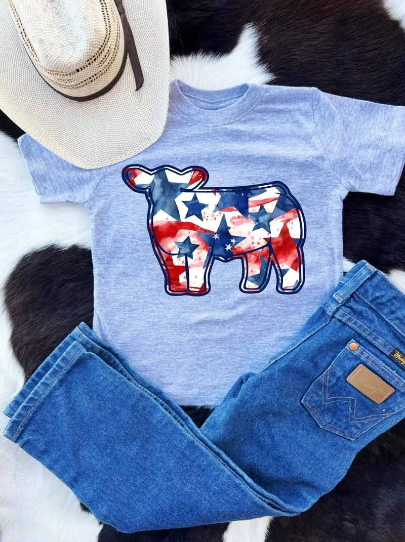 Patriotic Steer