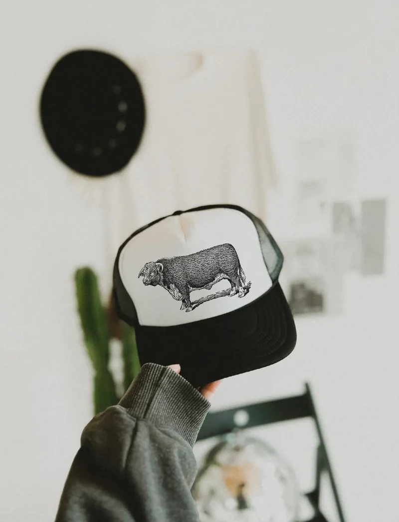 Vintage Bull Trucker Hat