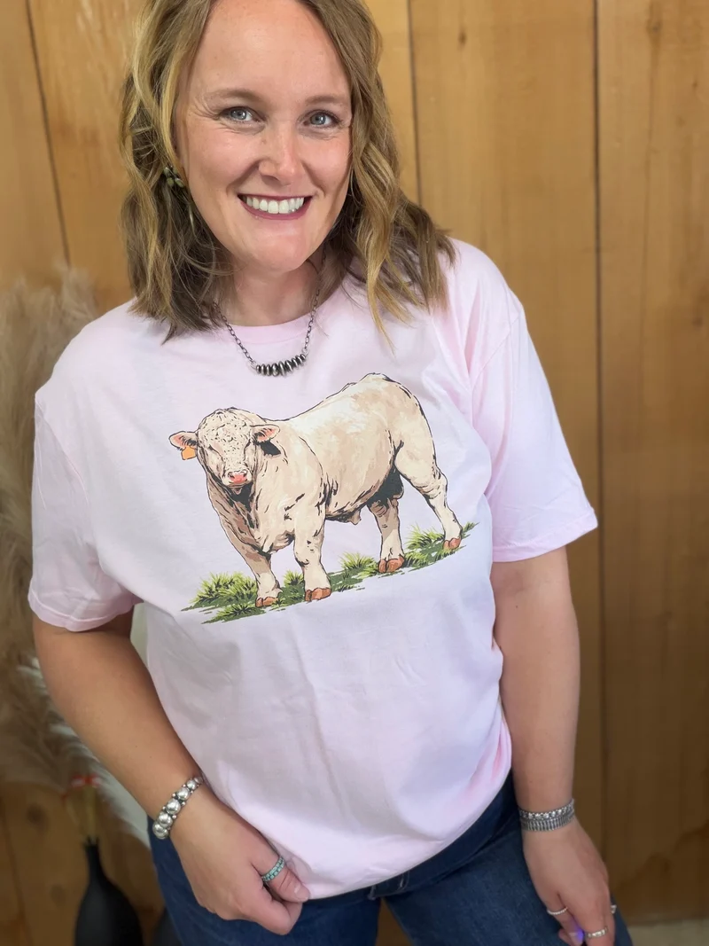 Charolais Bull Tee