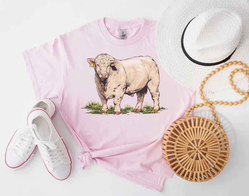 Charolais Bull Tee