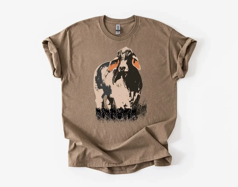 Brahma Bull Brown Tee