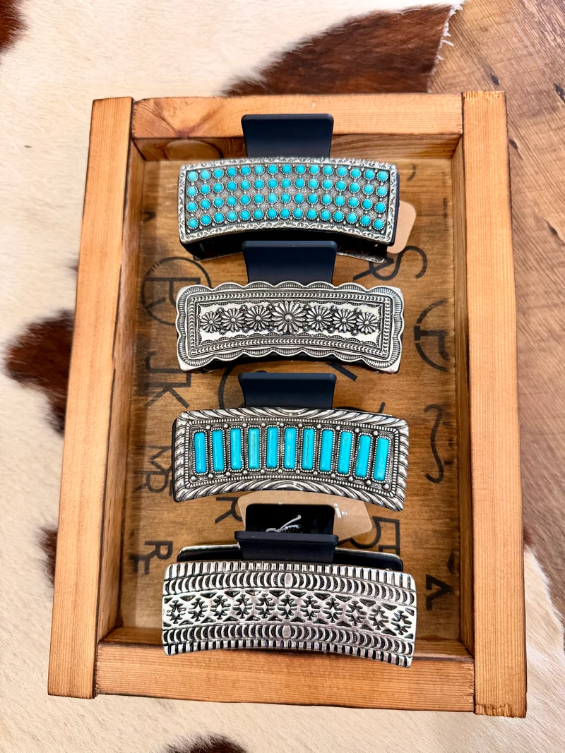Western Hair Claw Clips