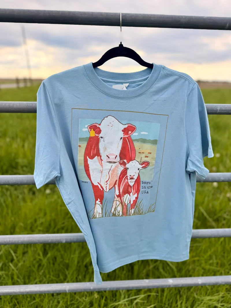 Hereford Born In The USA *blue