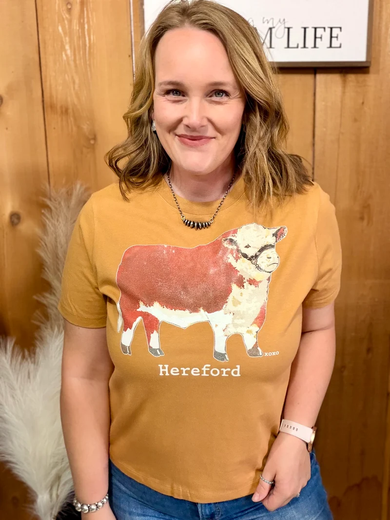 Vintage Hereford Tee *golden