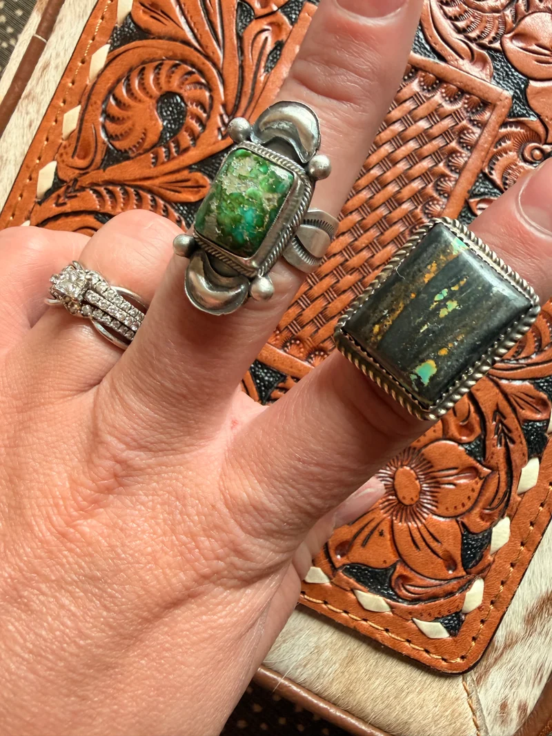 Navajo Made Adjustable Rings