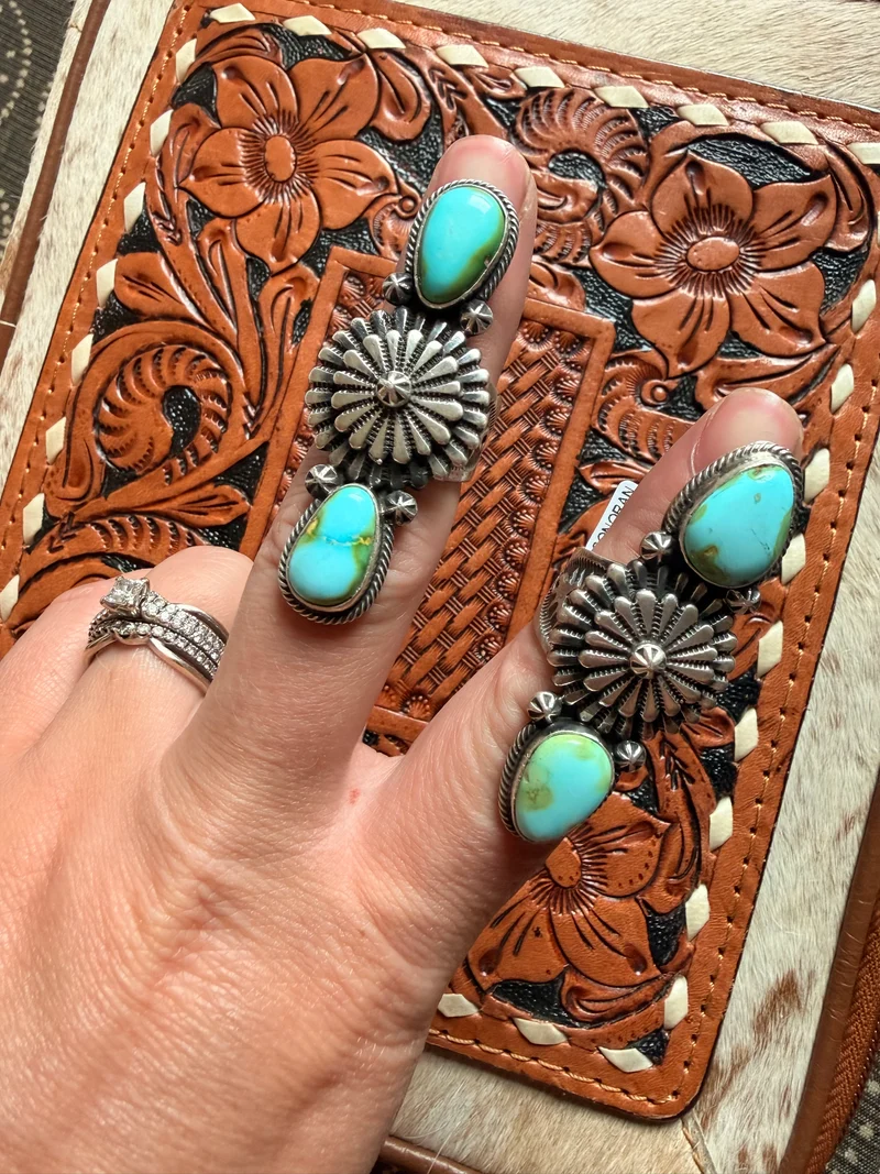 Sonoran Gold Navajo Made Rings