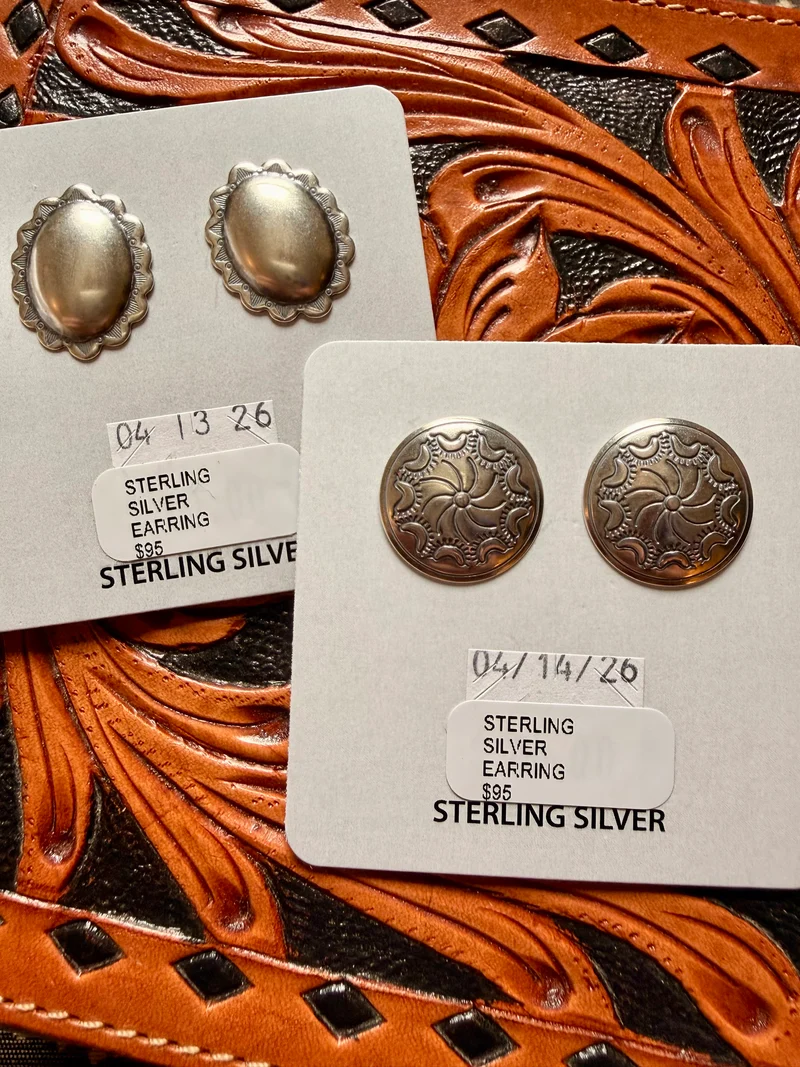 Sterling Silver Stud Earrings