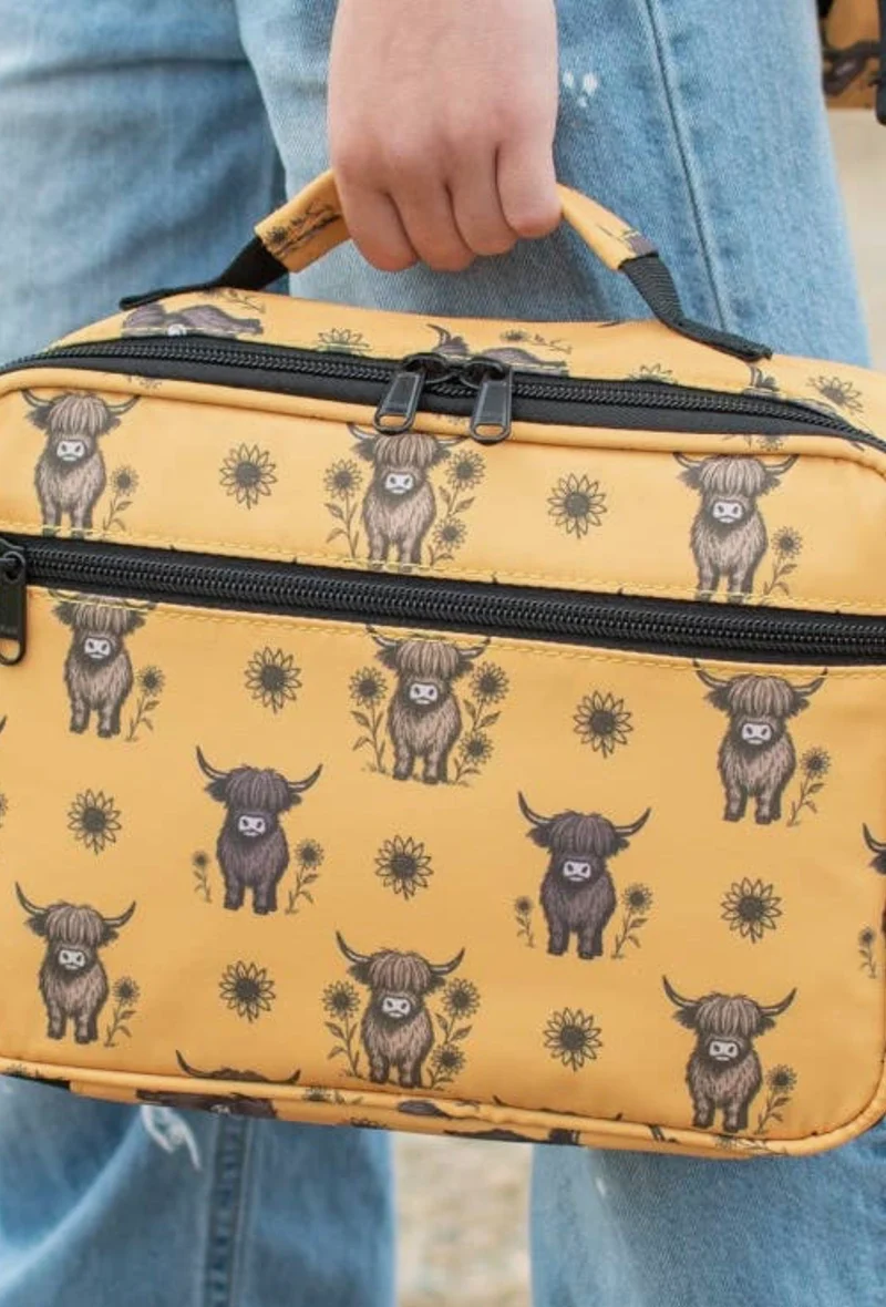Highlands & Sunflowers Lunch Bag