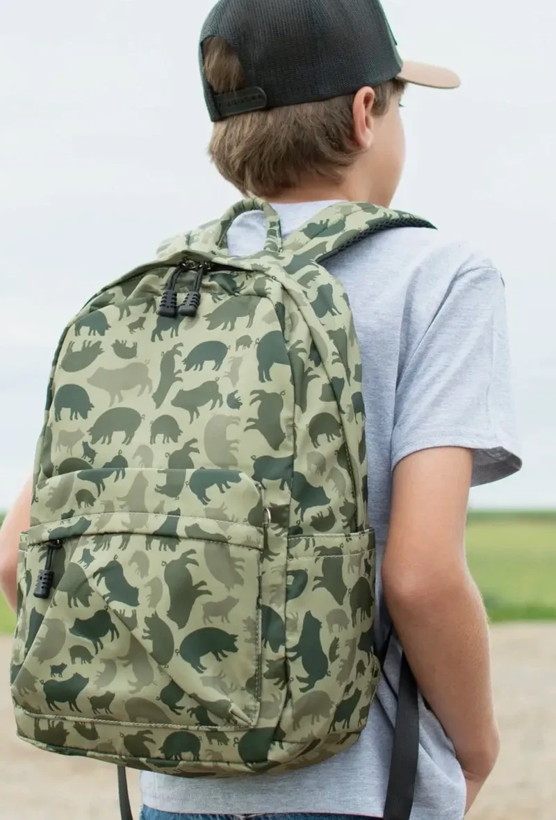 Vintage Pig Backpack (standard size)