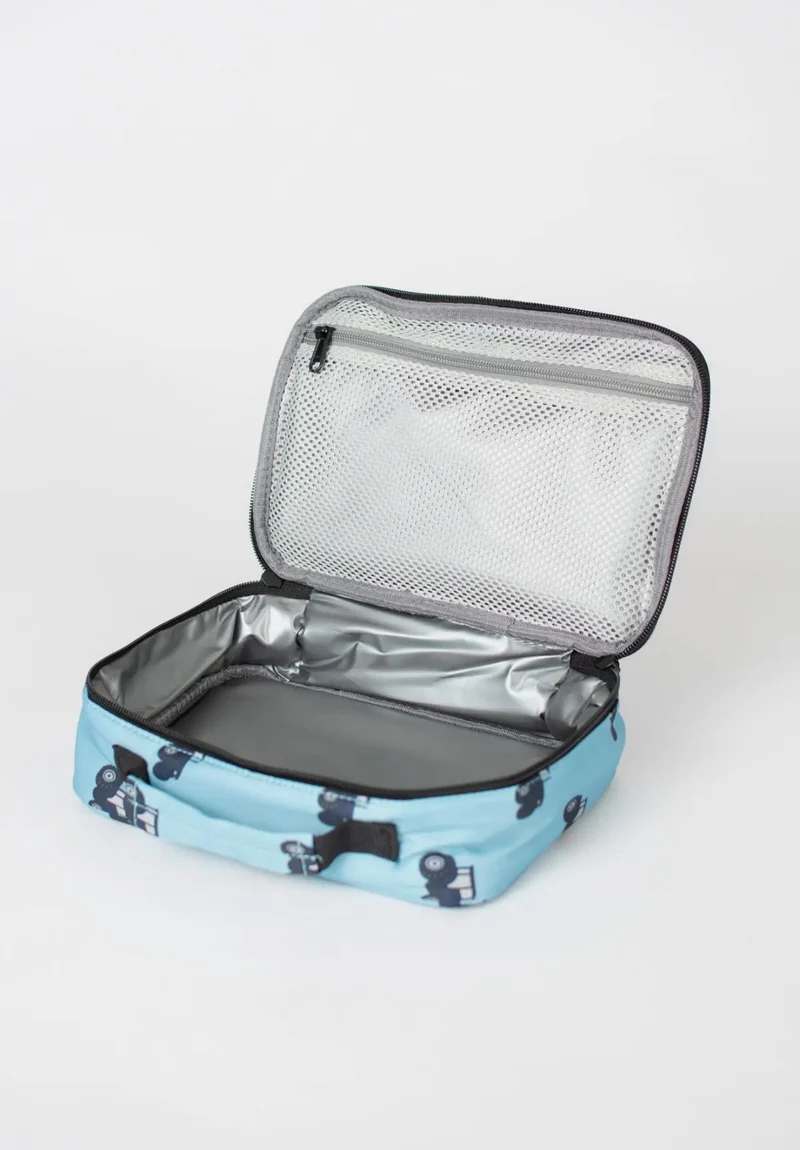 Blue Tractor Lunch Bag