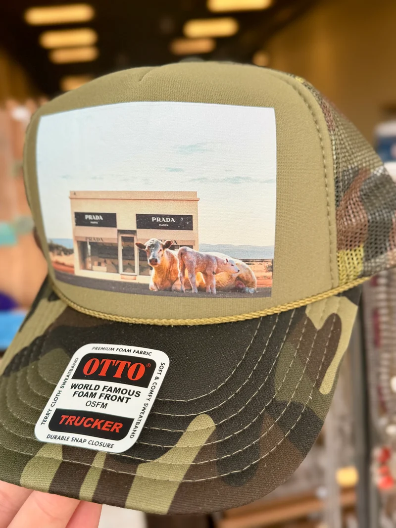 Charolais Mafia Camo Trucker Hat