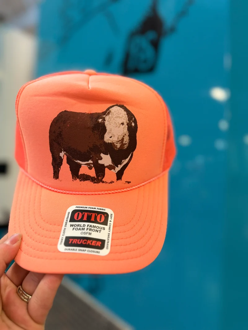 Herfy Hereford Coral Trucker Hat