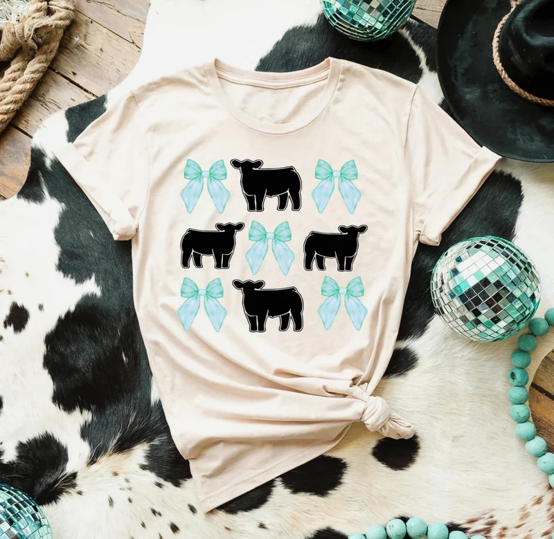 Cows & Bows Tee