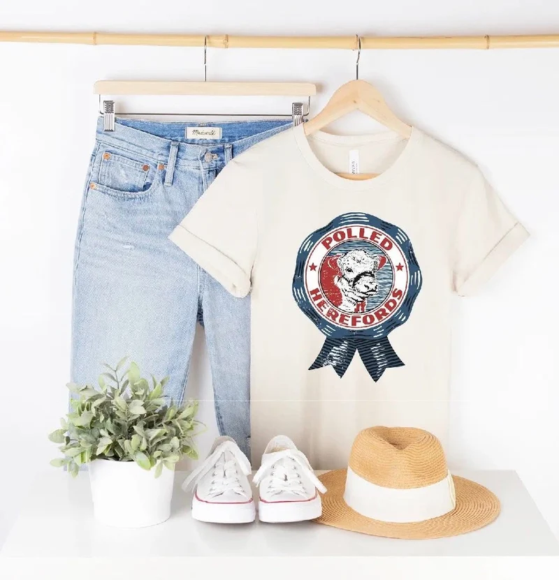 Polled Hereford Ribbon Tee