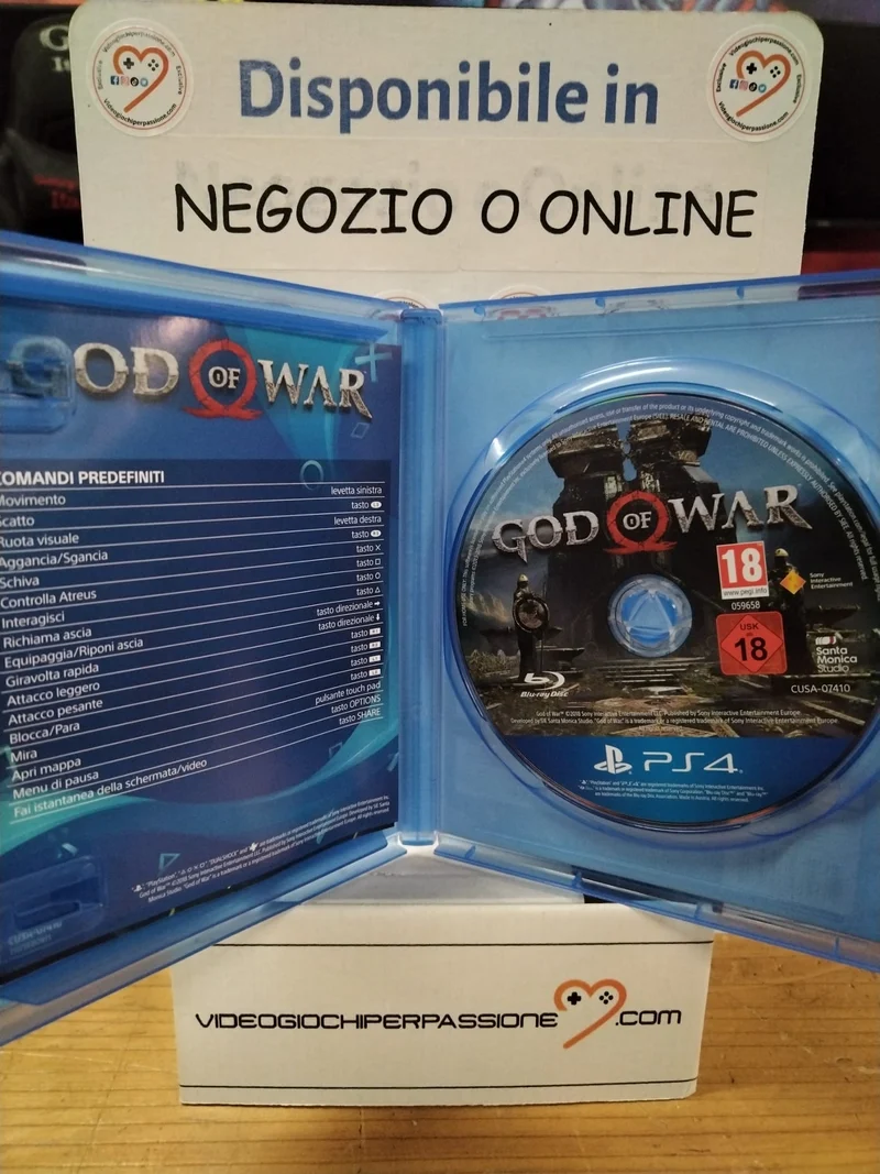 God of War PS4 (usato garantito)(ver. italiana)