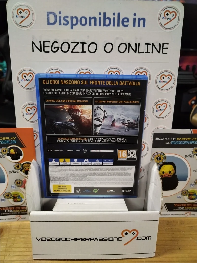 Star Wars BattleFront 2 elite trooper delux edition PS4 (usato garantito)(ver. italiana)