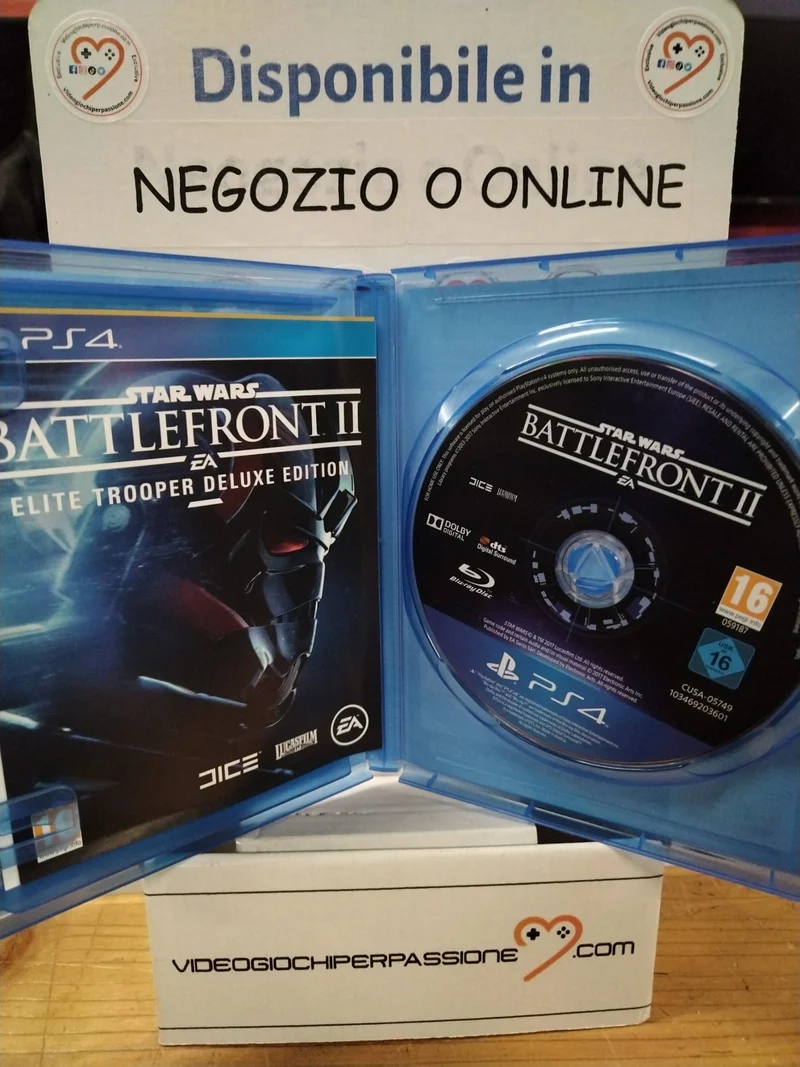 Star Wars BattleFront 2 elite trooper delux edition PS4 (usato garantito)(ver. italiana)