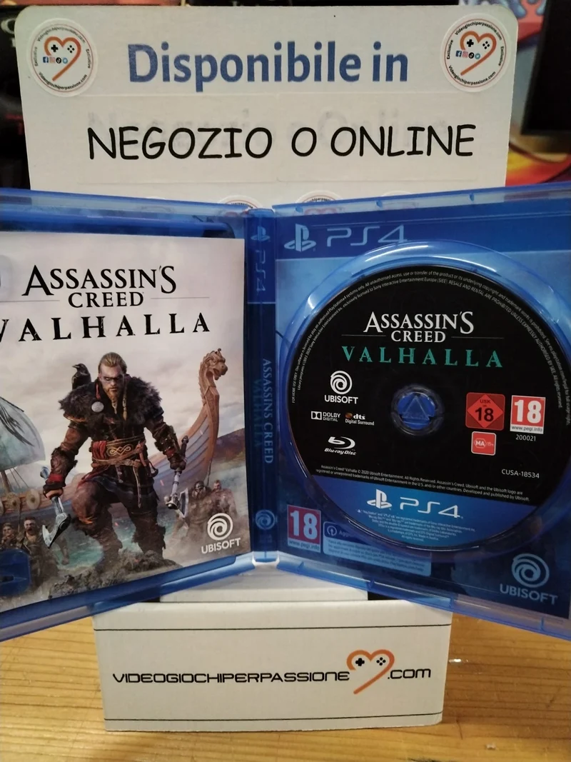 Assassin's Creed Valhalla Playstation 4 Edizione Italiana (usato garantito)
