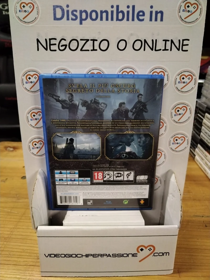 THE ORDER :1886 PS4 (usato garantito)(ver. italiana)