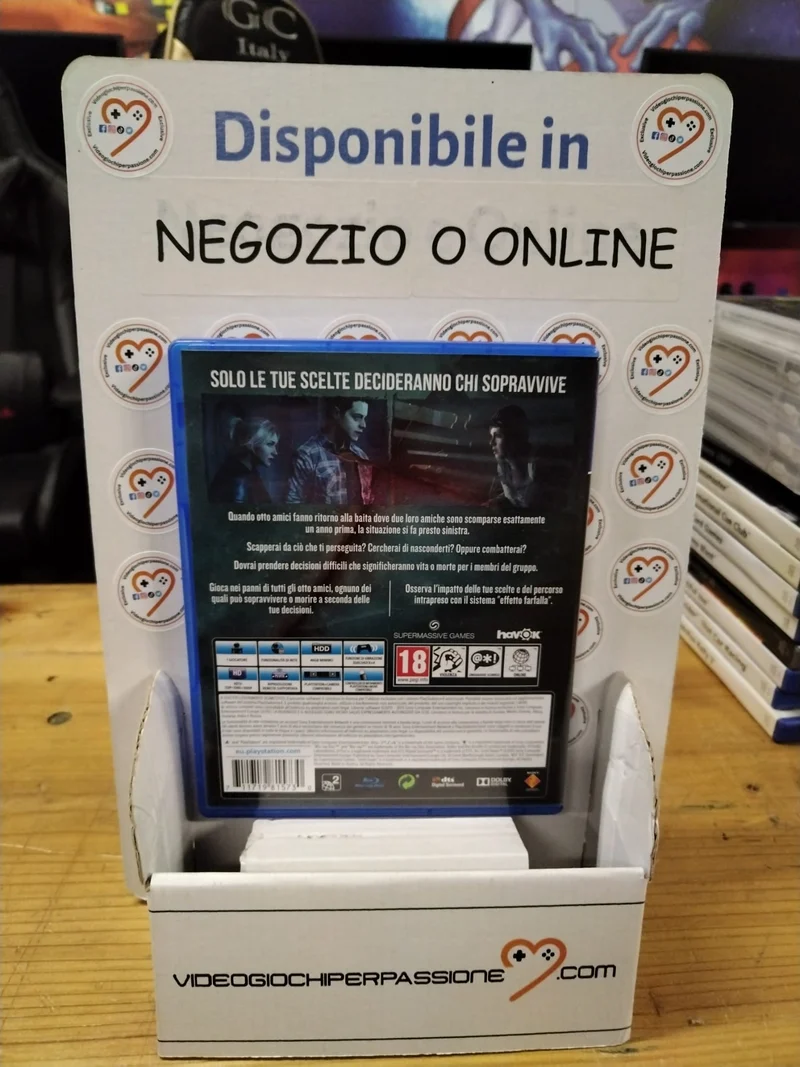 UNTIL DAWN PS4 (usato garantito)(ver. italiana)