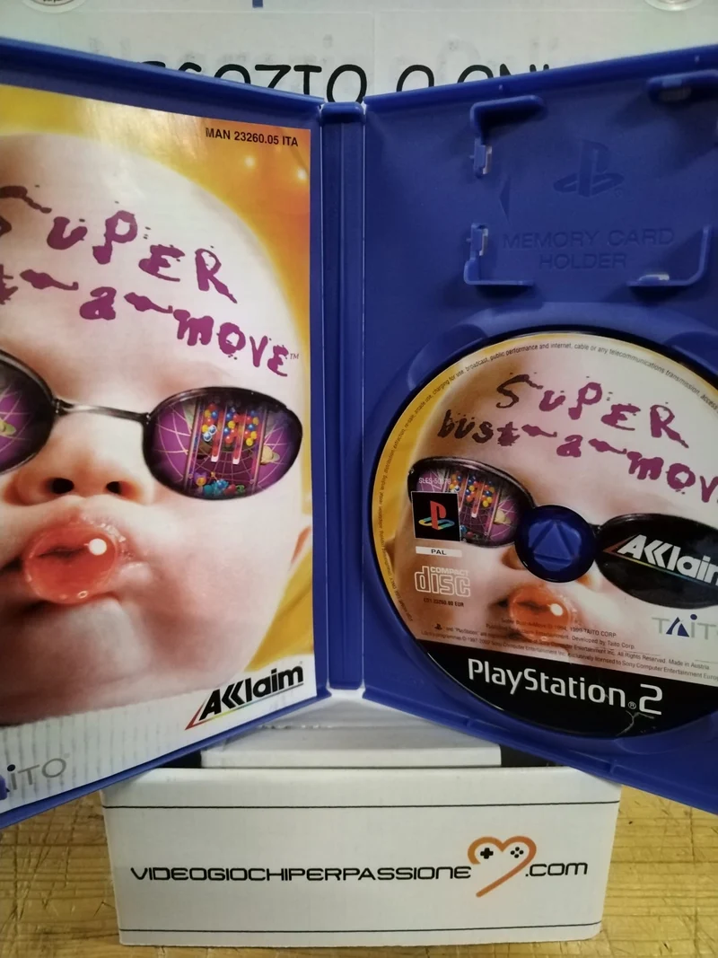 SUPER BUST-A-MOVE PLAYSTATION 2 versione ita. (usato garantito)