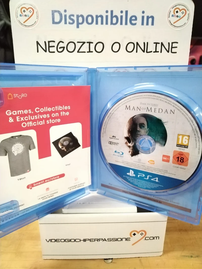 The Dark Pictures Anthology:Man of Medan Playstation 4 (usato)(ver. italiana)