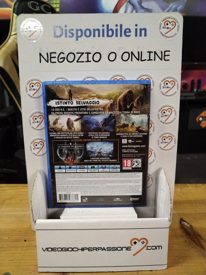 FARCRY PRIMAL PS4 SPECIAL EDITION (versione italiana) (usato garantito)