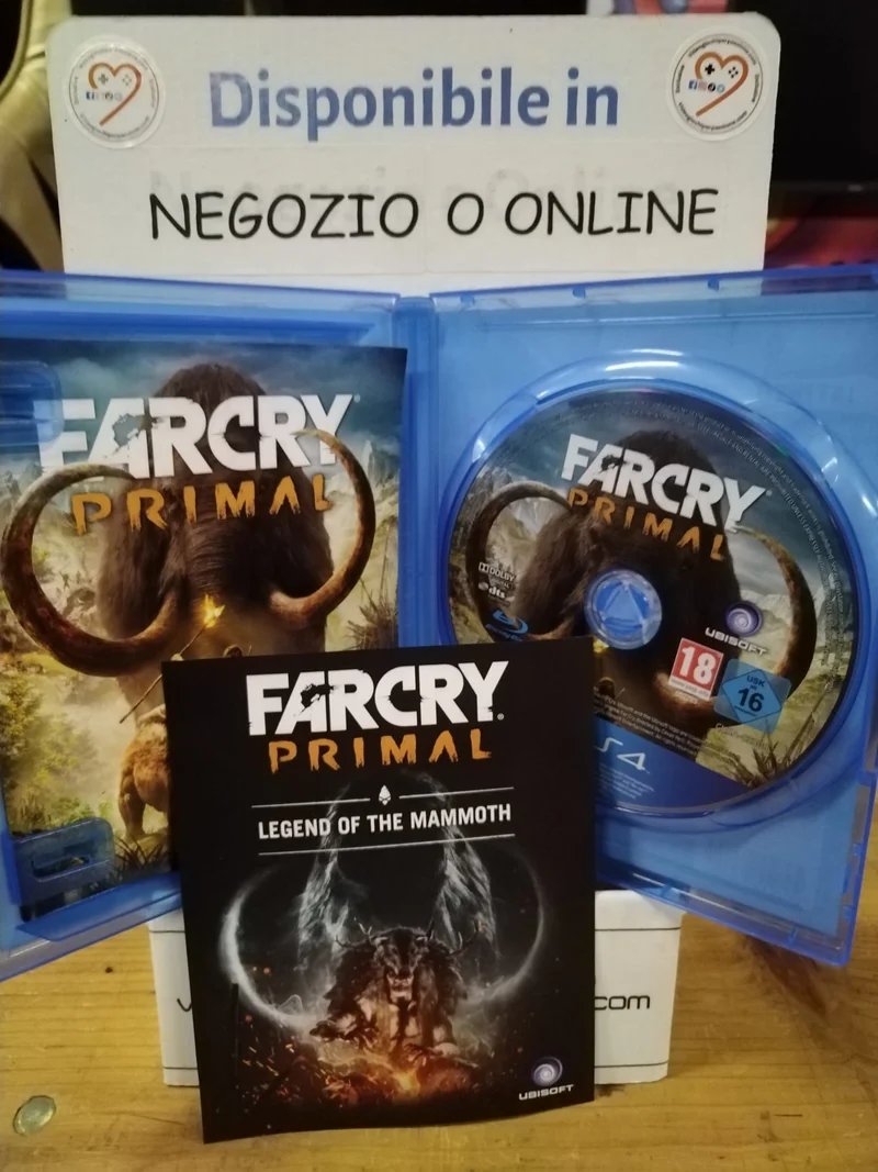 FARCRY PRIMAL PS4 SPECIAL EDITION (versione italiana) (usato garantito)